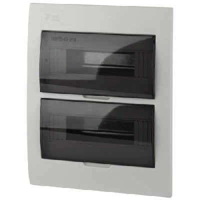 Бокс встраиваемый ЩРВ-П-24 24мод. IP41 пластик SIMPLE NO-box_simple-plastic_24_flush BOXF24 Эра Б0041516