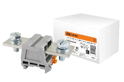 Клемма болтовая силовая КБС-150 кв.мм. серая 300А TDM