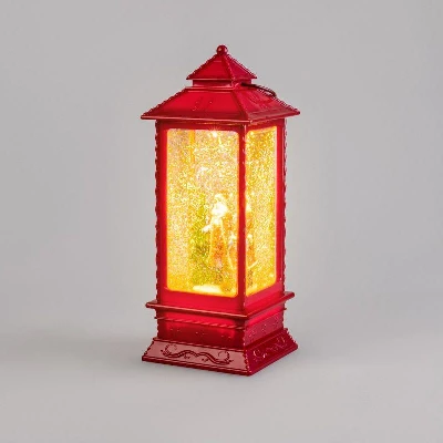 Фонарь декоративный Дед Мороз 1LED тепл. бел. 1.5Вт IP20 эффект снегопада с подсветкой Neon-Night 501-062