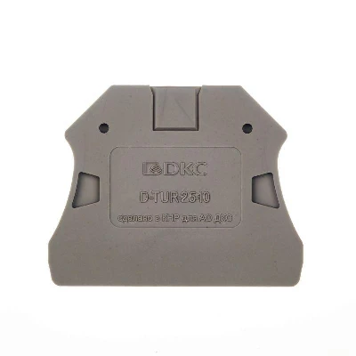 Изолятор торцевой для клемм TUR-2.5...10 DKC D-TUR-2.5-10