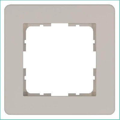 Рамка 1-м G-Flex тауп Jasmart G1101T
