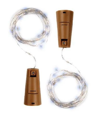 Гирлянда "Пробки" DC-G04-20WS2 20 LED 3х(LR44/LR1154/AG13/G13) в компл. бел. (уп.2шт) ФАZА 5059696