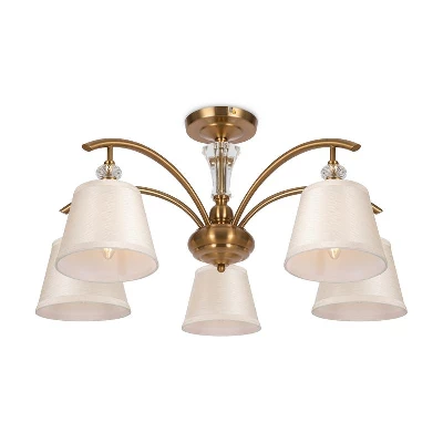 Светильник Zingy 40Вт E14х5 IP20 подвесной Freya FR5267PL-05BS