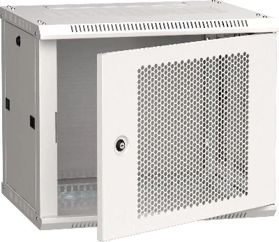 Шкаф LINEA W 9U 600х450мм перфорир. дверь RAL7035 ITK LWR3-09U64-PF