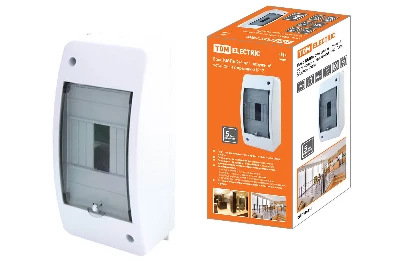 Бокс КМПн 2/4 для наруж. уст. с крышкой IP42 TDM