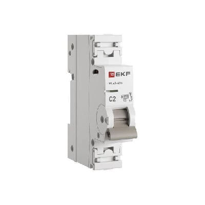 Выключатель автоматический модульный 1п C 2А 6кА ВА 47-63N PROxima EKF M636102C