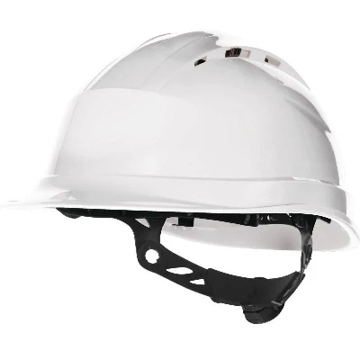 Каска защитная QUARTZ UP IV с вентил. с храповым механизмом бел. Delta Plus QUARUP4BC