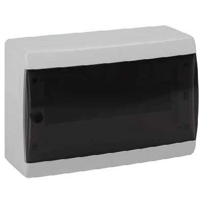 Корпус навесной COMFORT ЩРН-П-12 IP41 пластик. прозр. крышка бел. bs12cw Эра Б0067233