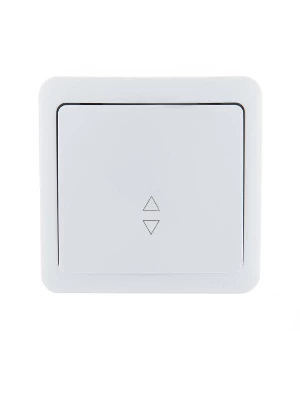 Переключатель проходной 1-кл. 1п ОП Viola 10А IP20 бел. LEZARD 751-0200-105
