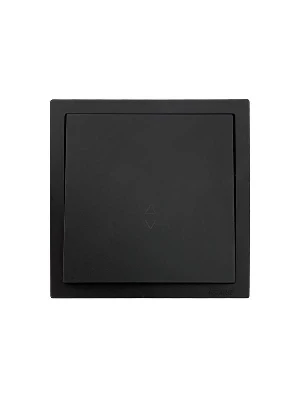 Выключатель проходной 1-кл. СП ZIMA IP20 10А безвинт. зажим черн. бархат LEZARD 704-4288-105QC