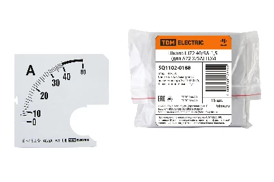 Шкала Ш72   40/5А-1.5 (для А72 Х/5А) TDM