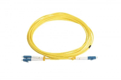 Патч-корд FC-D2-9-LC/UR-LC/UR-H-5M-LSZH-YL (FC-9-LC-LC-UPC-5M) вол.-опт. SM 9/125 (OS2) LC/UPC-LC/UPC duplex LSZH 5м Hyperline 28077