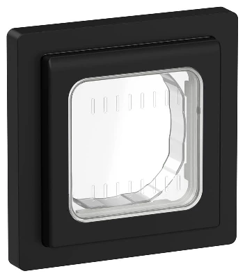 Рамка 1-м СП FLITE Рпро-1-55-ФлЧ IP55 черн. IEK FI-M10-32-55-K02