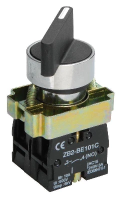 Переключатель LAY5-BJ33 на 3 полож. 2НО черн. I-O-II дл. ручка KARAT IEK BSW70-BJ-3-K02