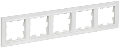 Рамка 5-м BRITE РУ-5-БрАБ арктич. бел. IEK BR-M52-K91