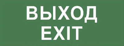 Этикетка самоклеящаяся INFO-DBA-015 200х60мм "Выход-EXIT" DPA/DBA (5/20000) Эра Б0048467