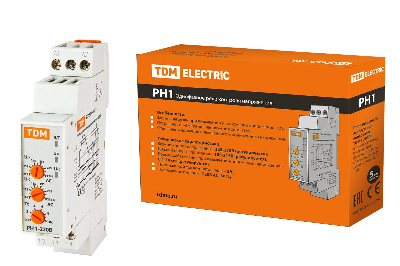 Реле напряжения 1ф РН 1-220В TDM