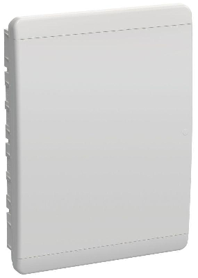 Корпус ЩРВ-П-54 TEKFOR IP41 бел. дверь пластик. IEK TF5-KP13-V-54-41-K01-K01
