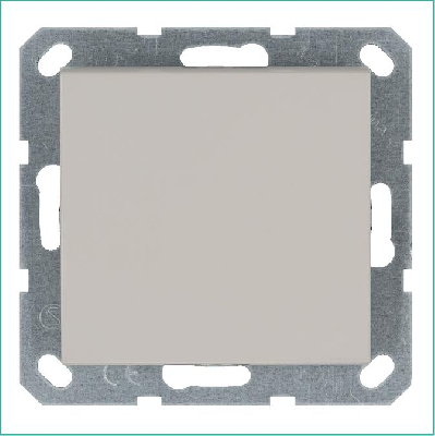Выключатель 1-кл. 10А IP20 механизм тауп Jasmart G3011T