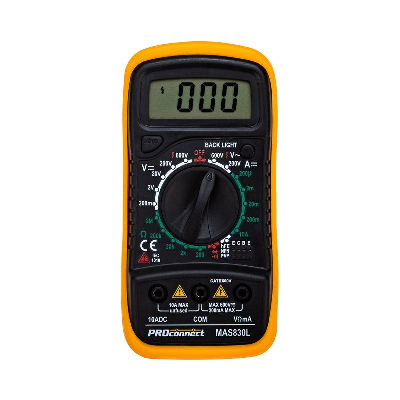 Мультиметр портативный MAS830L (DT850L) PROCONNECT 13-3021
