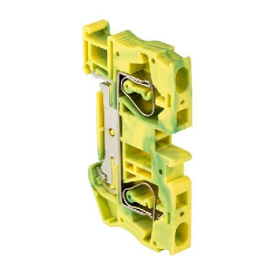 Колодка клеммная ST-6 земля пружинная EKF plc-jxb-st-6-pen