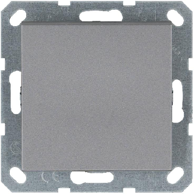 Кнопка звонка 1-кл. 10А IP20 механизм алюм. Jasmart G3010S