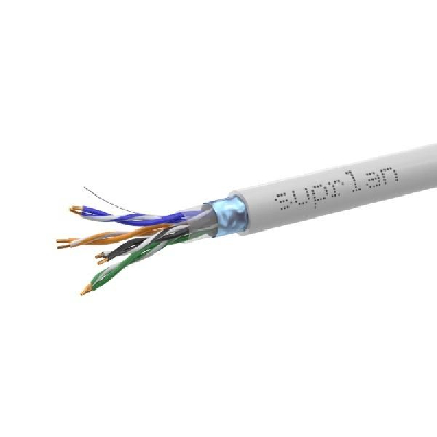 Кабель витая пара FTP кат.5E 4х2х0.51 Cu PVC Indoor Premium 305м (м) SUPRLAN 01-1012-2