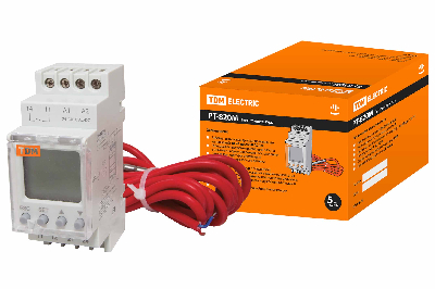 Реле температуры РТ-820M (-25+130C, 24-240В АС/DC, с датч. IP67, ЖК) TDM
