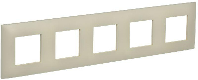 Рамка 5-м SKANDY SK-F01B беж. IEK SK-M52-K10